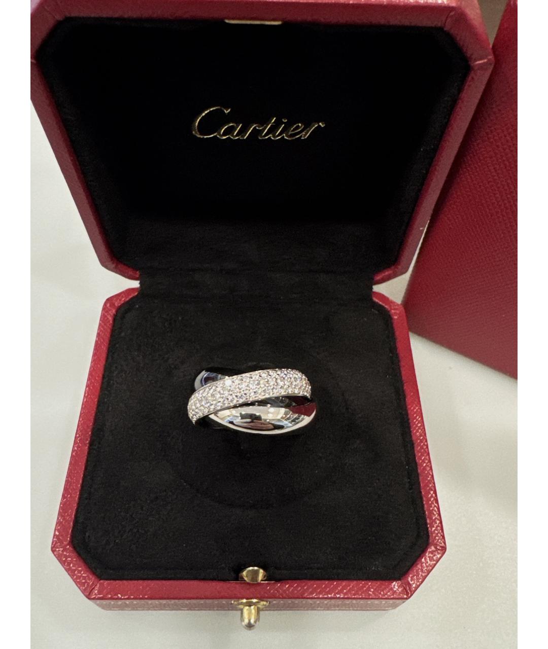 CARTIER Серебряное кольцо из белого золота, фото 3