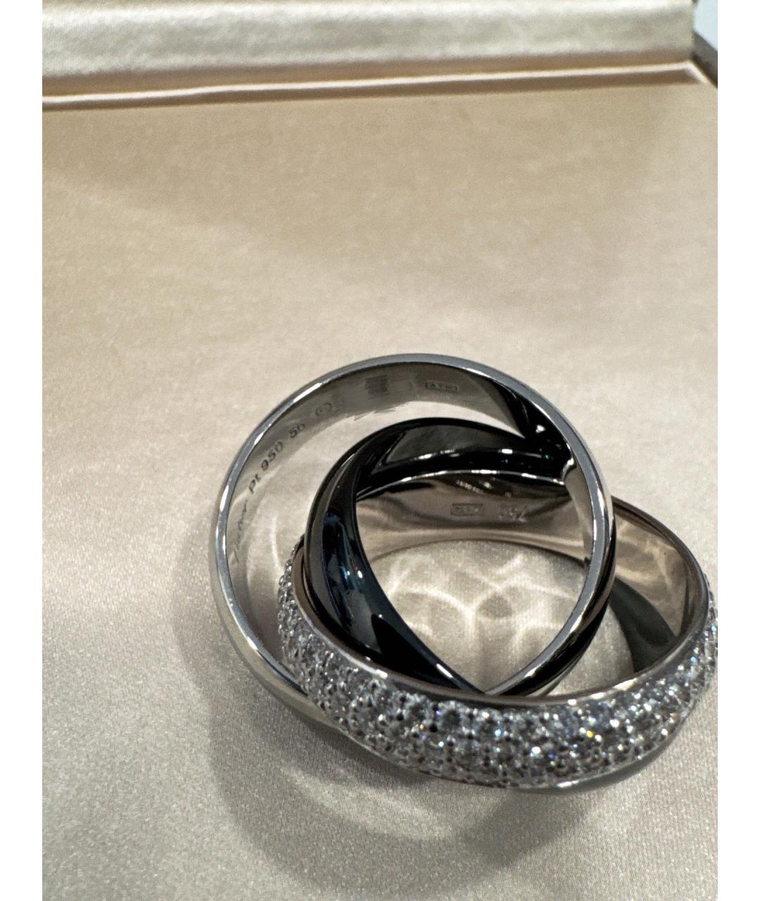 CARTIER Серебряное кольцо из белого золота, фото 5