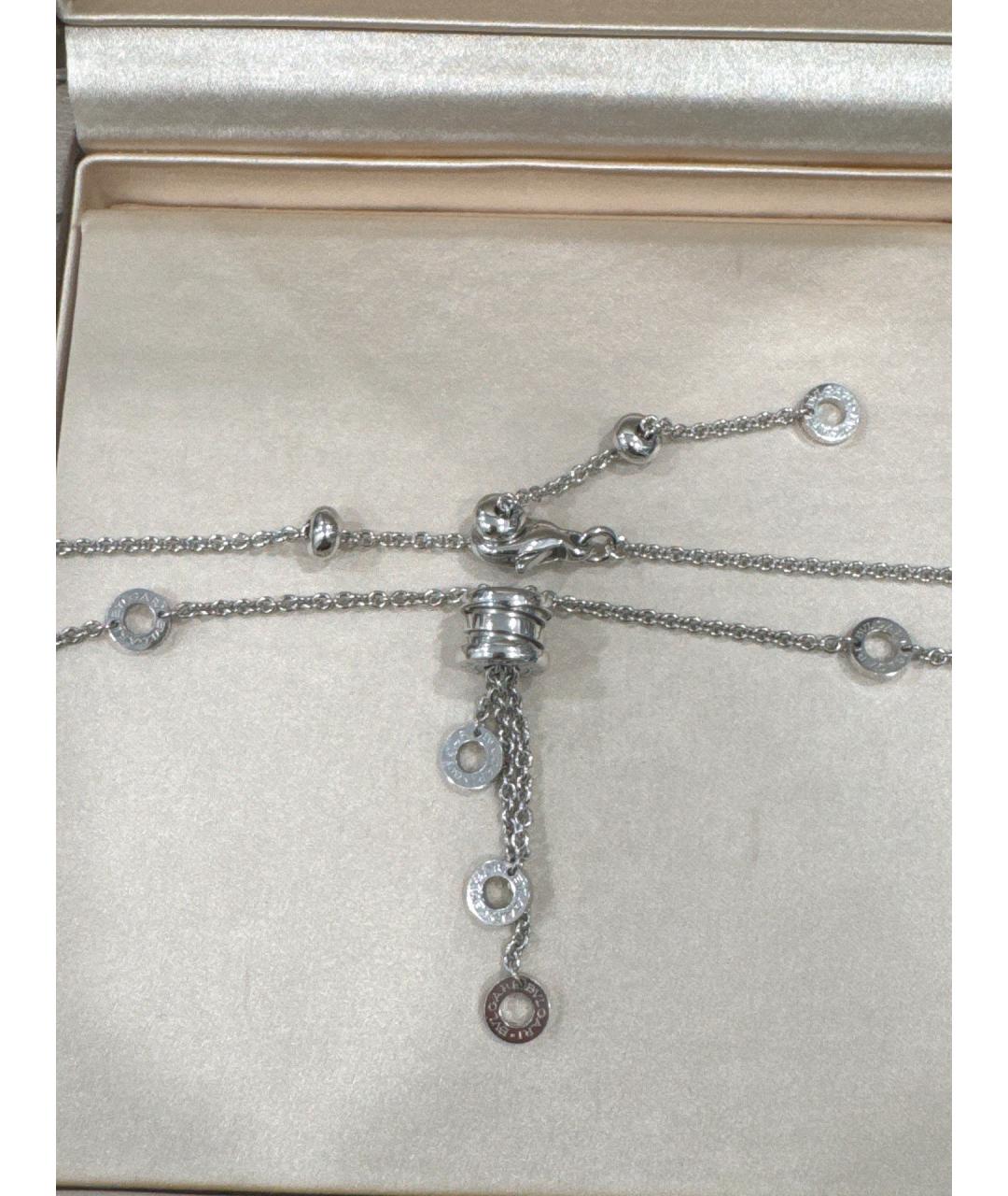 BVLGARI Серебряная подвеска из белого золота, фото 7