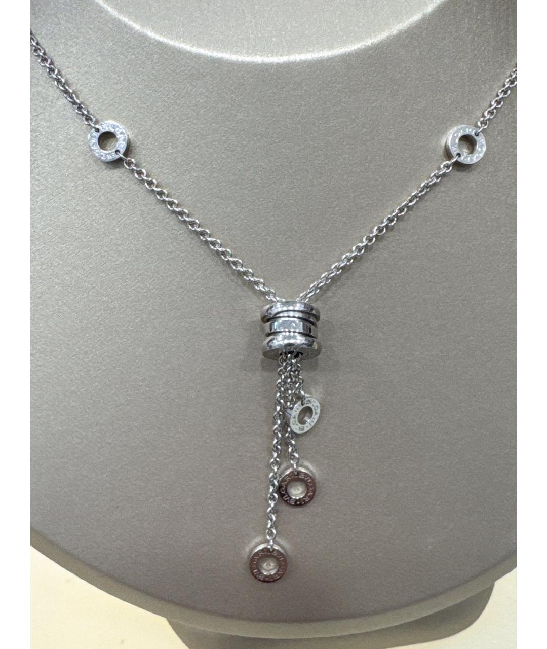BVLGARI Серебряная подвеска из белого золота, фото 2