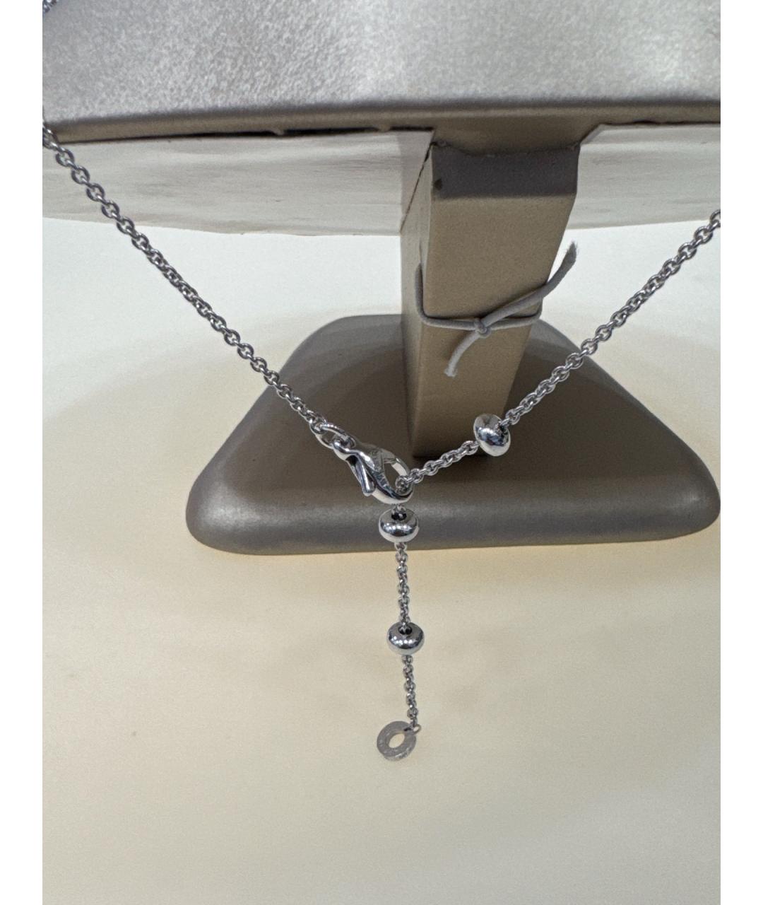 BVLGARI Серебряная подвеска из белого золота, фото 5