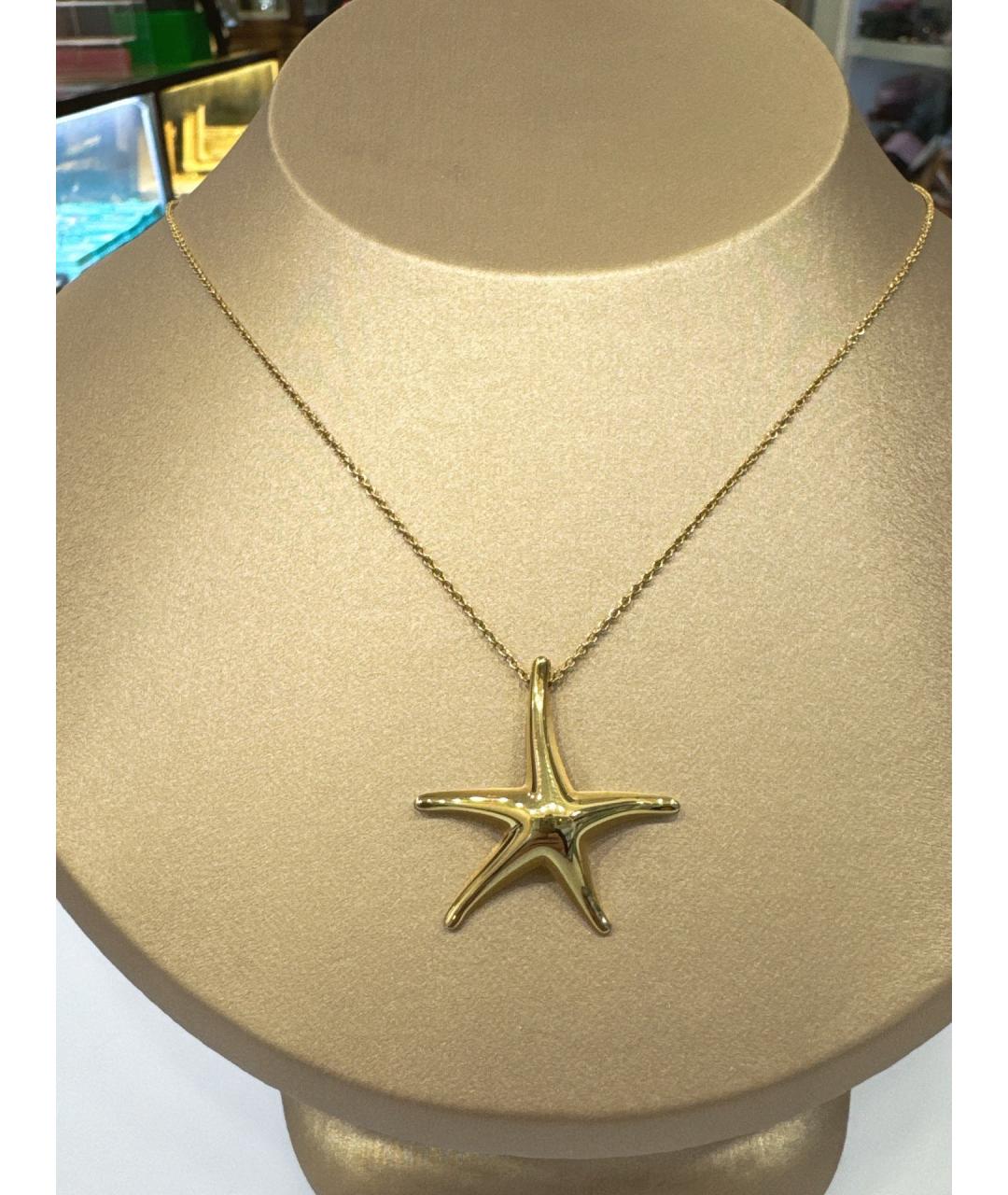 TIFFANY&CO Золотая подвеска из желтого золота, фото 2