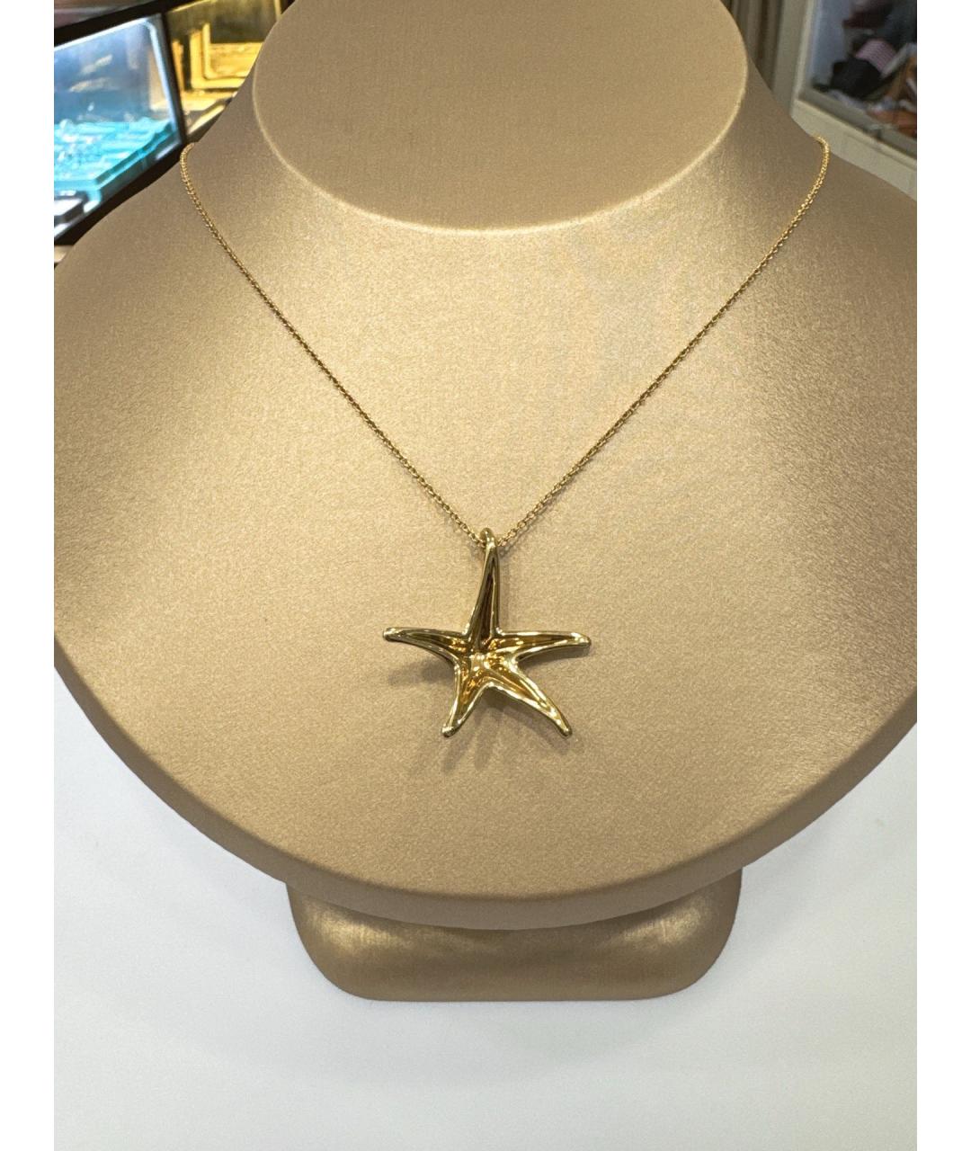 TIFFANY&CO Золотая подвеска из желтого золота, фото 4