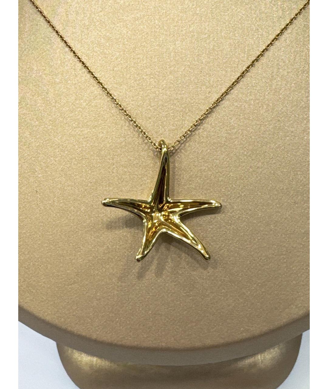 TIFFANY&CO Золотая подвеска из желтого золота, фото 3