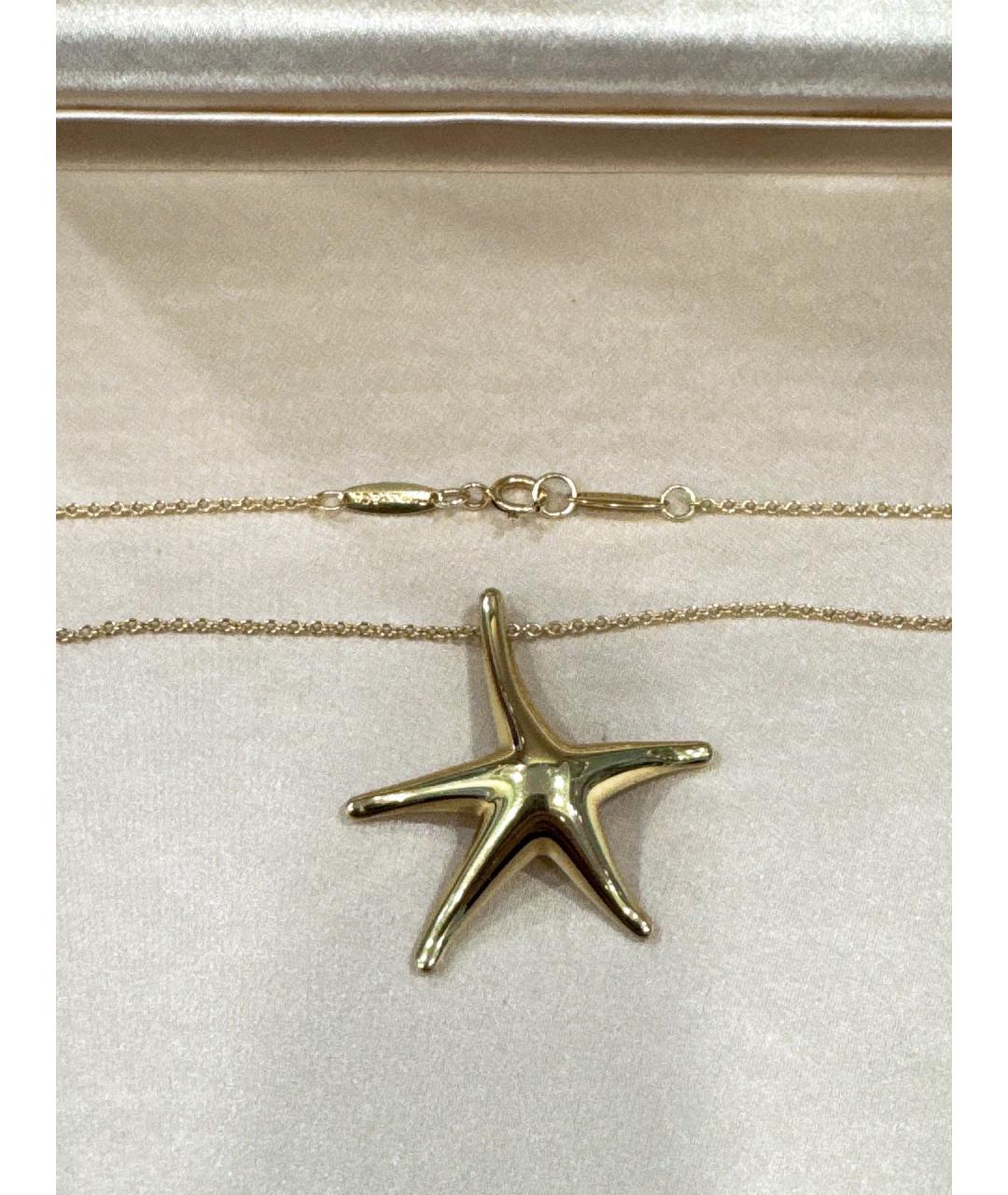 TIFFANY&CO Золотая подвеска из желтого золота, фото 5