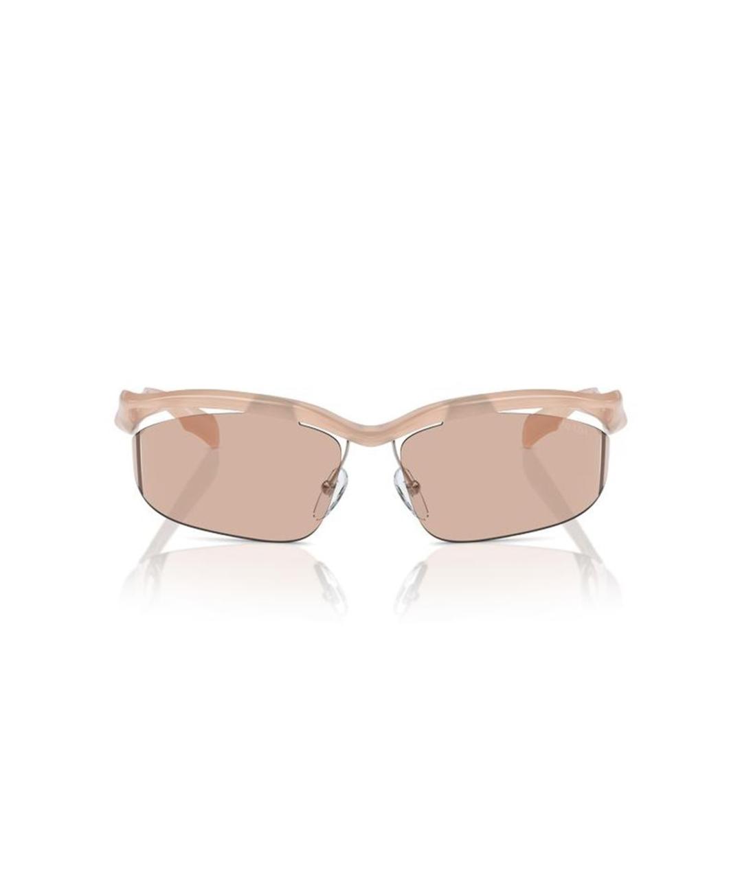 PRADA Розовые солнцезащитные очки, фото 2