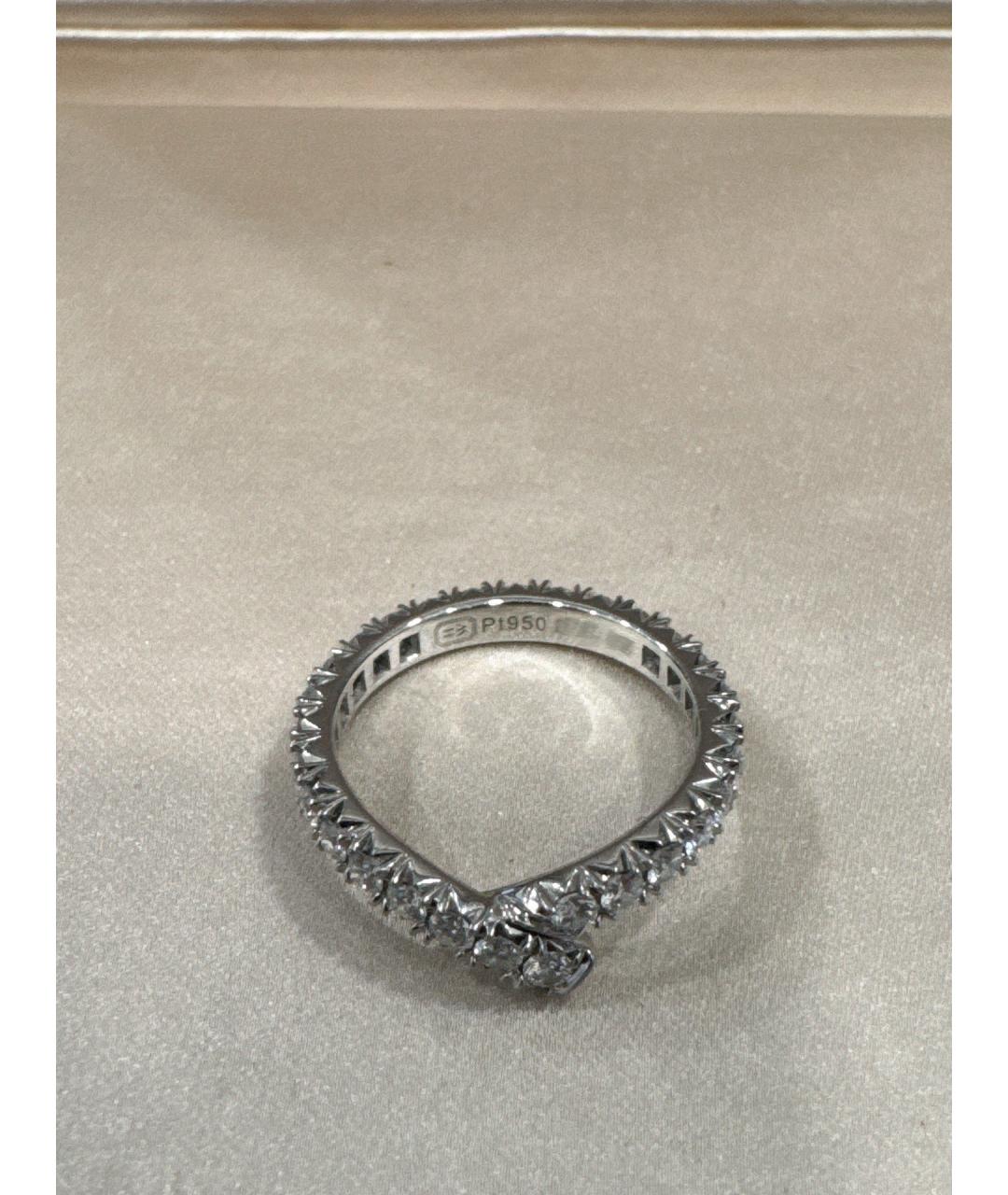 Harry Winston Серебряное платиновое кольцо, фото 7