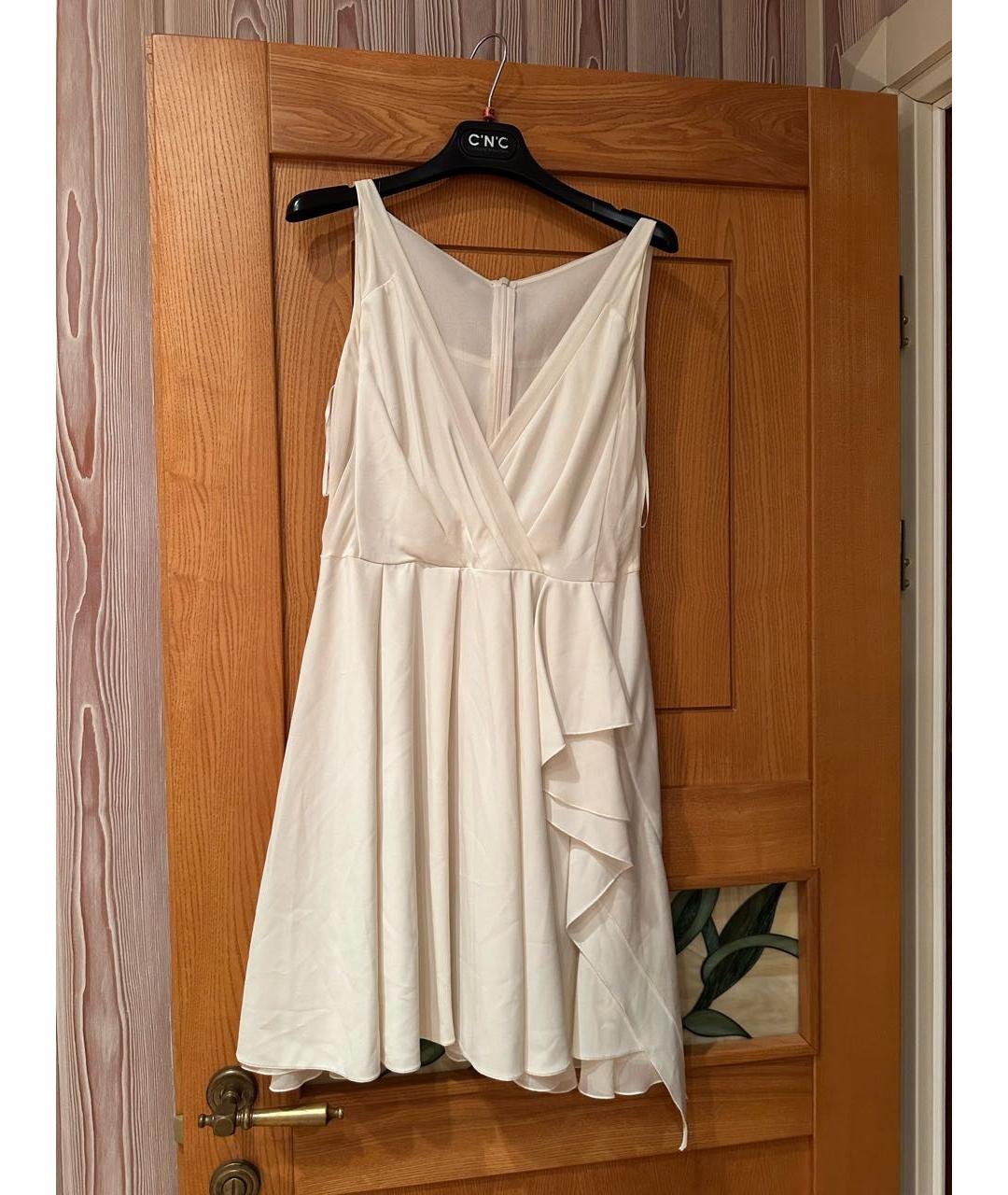 ALBERTA FERRETTI Полиэстеровое коктейльное платье, фото 4