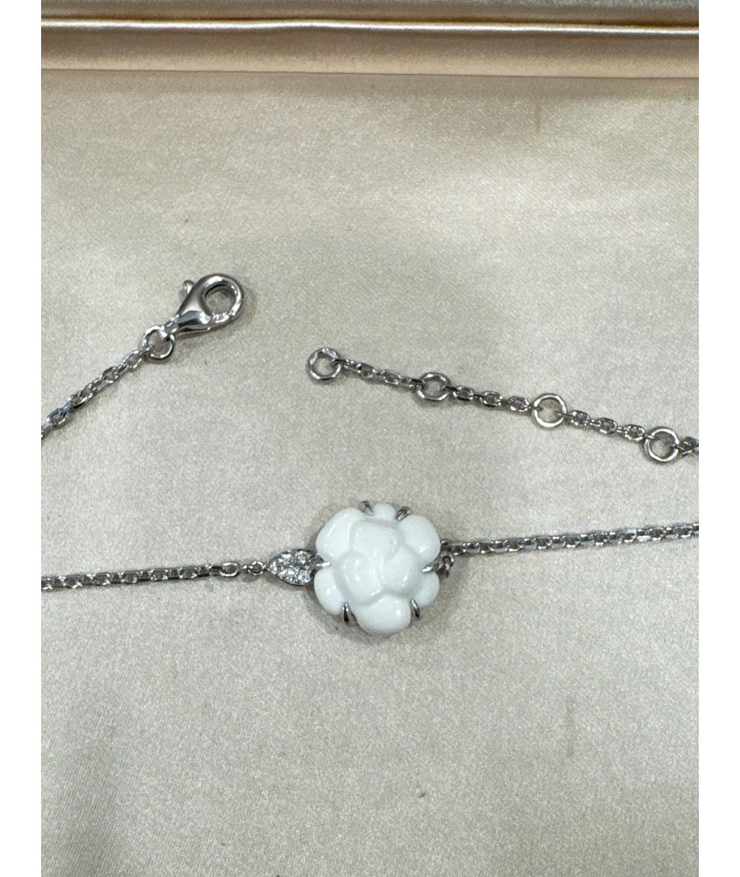 CHANEL Серебрянный браслет из белого золота, фото 2