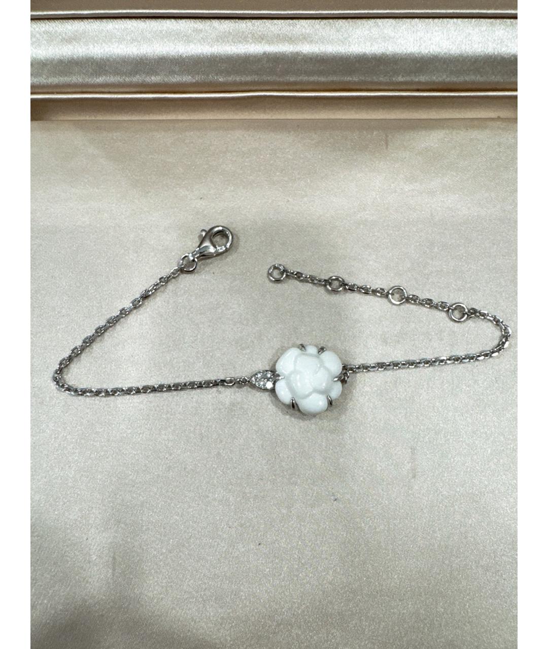 CHANEL Серебрянный браслет из белого золота, фото 5