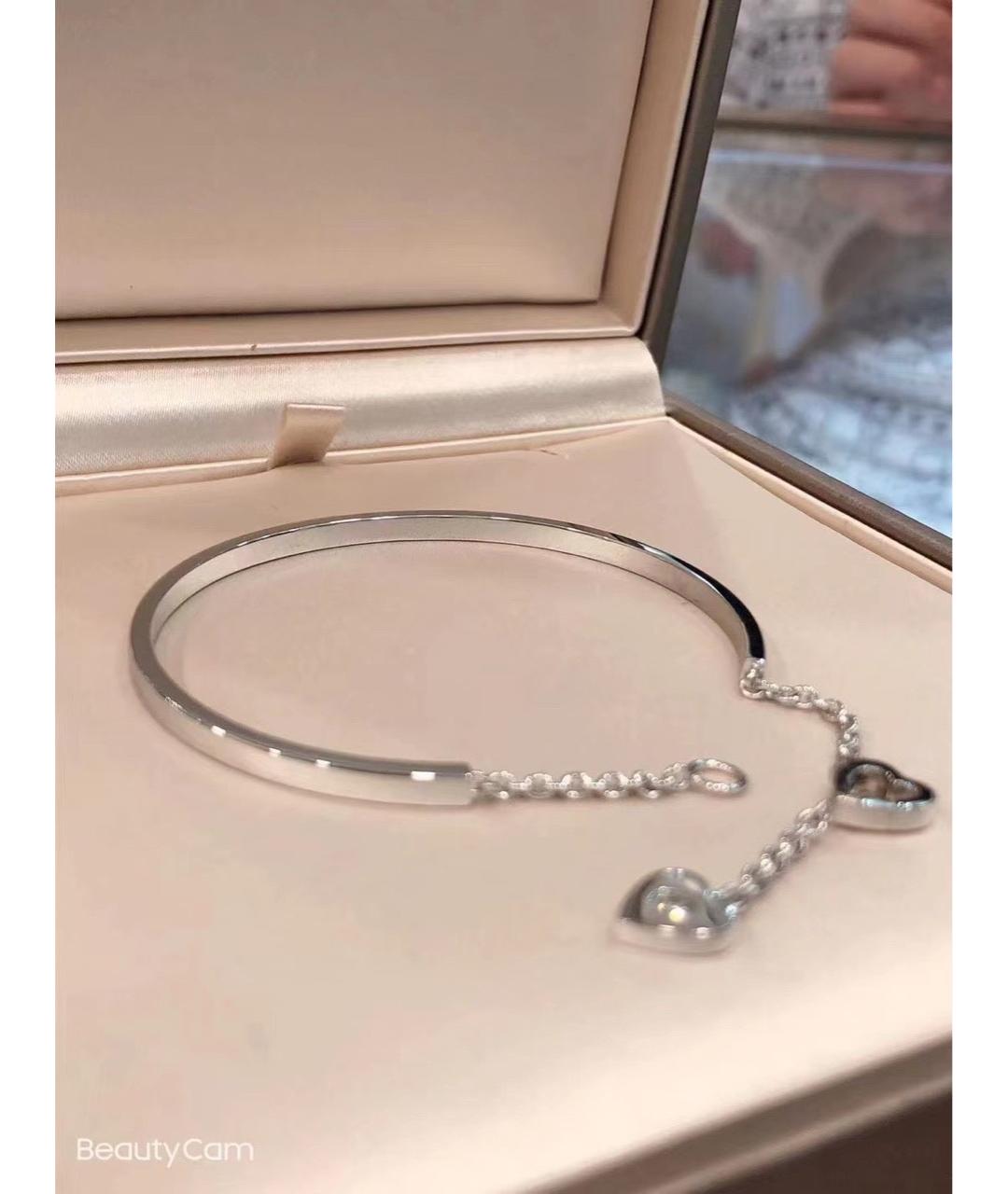 CARTIER Серебрянный браслет из белого золота, фото 2