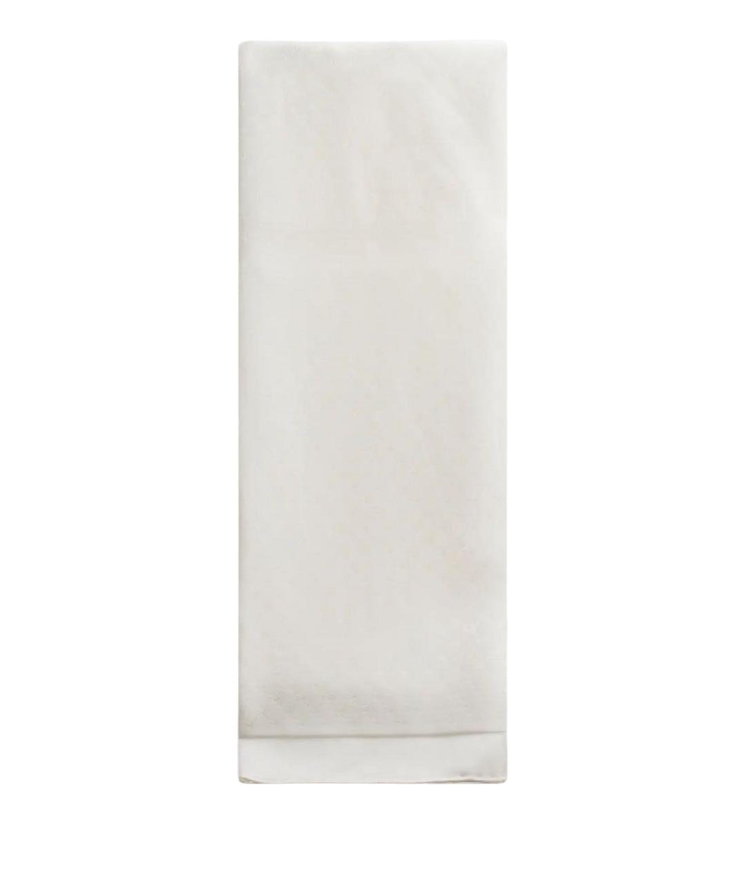 MOSCHINO Белый шелковый платок, фото 1