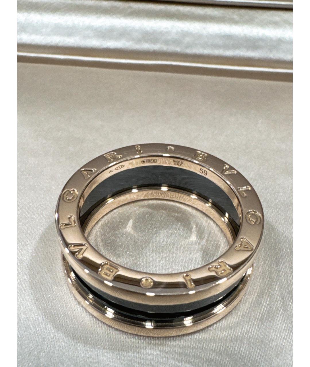 BVLGARI Золотое кольцо из розового золота, фото 2
