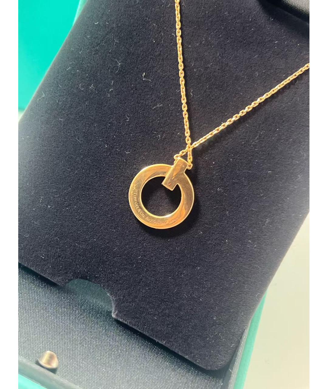 TIFFANY&CO Золотая подвеска из розового золота, фото 5