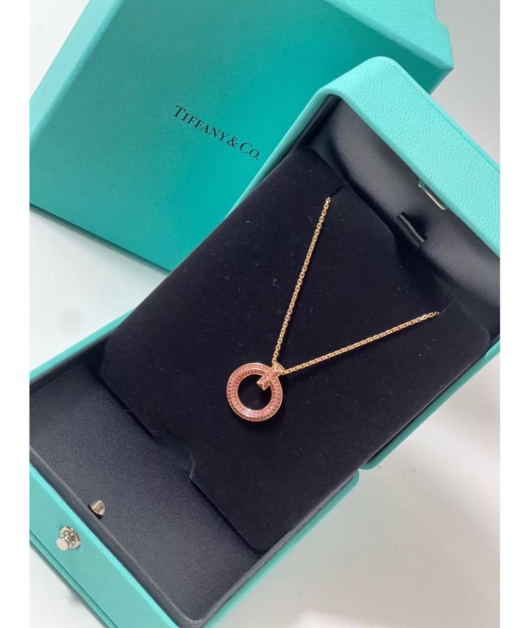 TIFFANY&CO Золотая подвеска из розового золота, фото 3