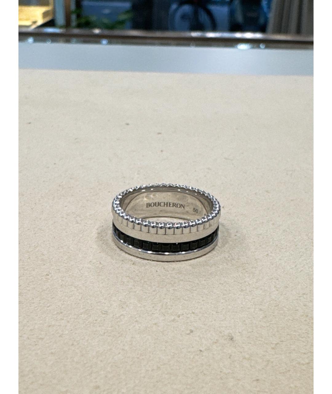BOUCHERON Серебряное кольцо из белого золота, фото 5