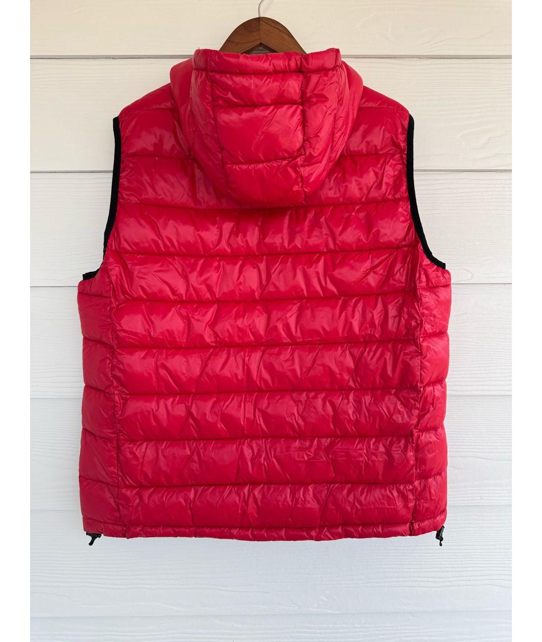 CALVIN KLEIN Красный полиэстеровый жилет, фото 8