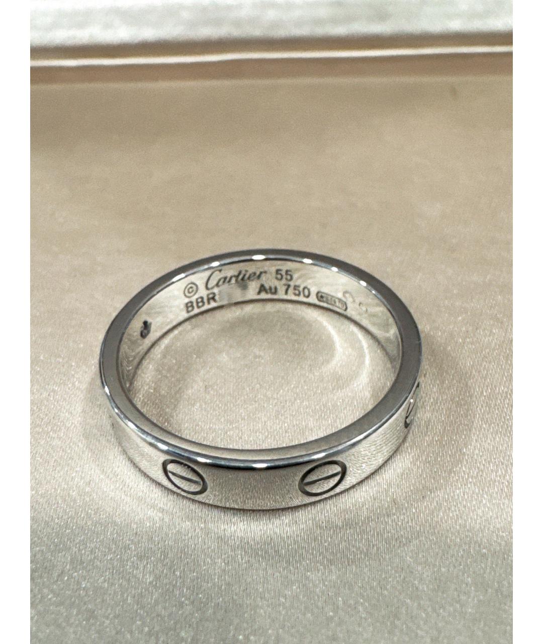 CARTIER Серебряное кольцо из белого золота, фото 2