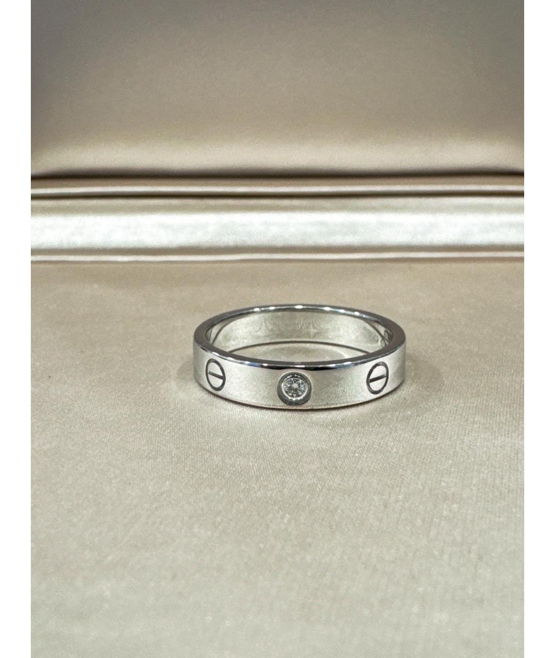 CARTIER Серебряное кольцо из белого золота, фото 6