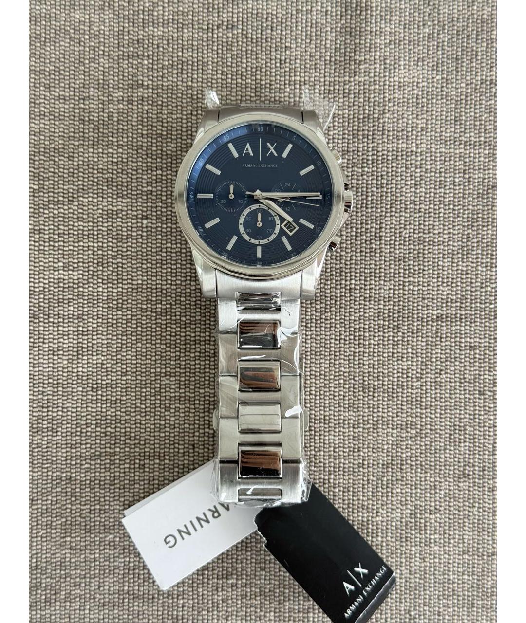 ARMANI EXCHANGE Серебряные стальные часы, фото 9