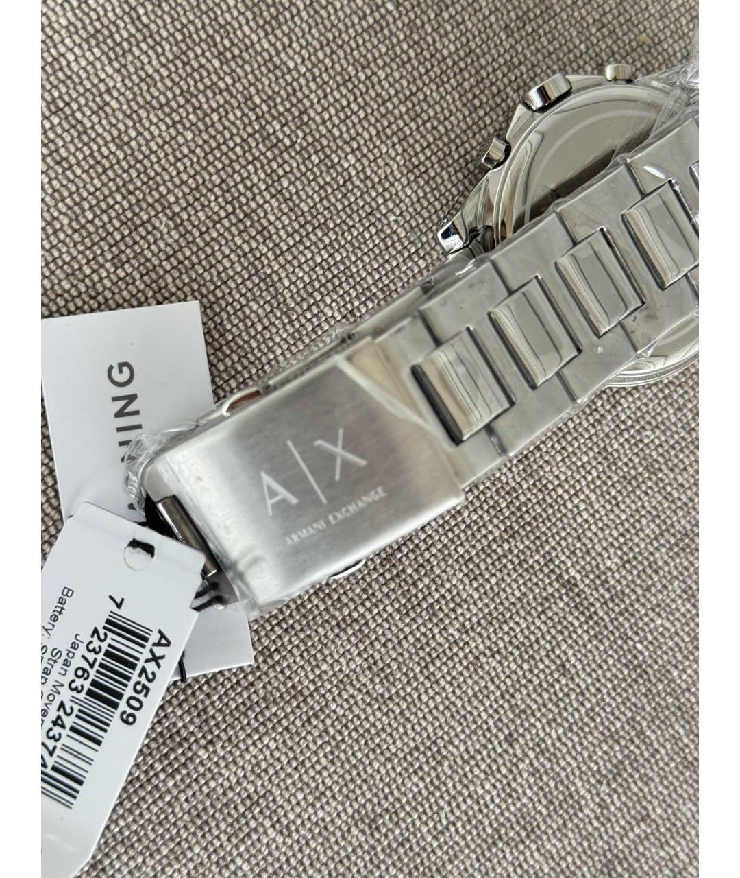 ARMANI EXCHANGE Серебряные стальные часы, фото 6