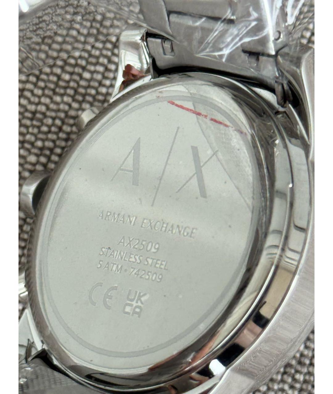 ARMANI EXCHANGE Серебряные стальные часы, фото 7