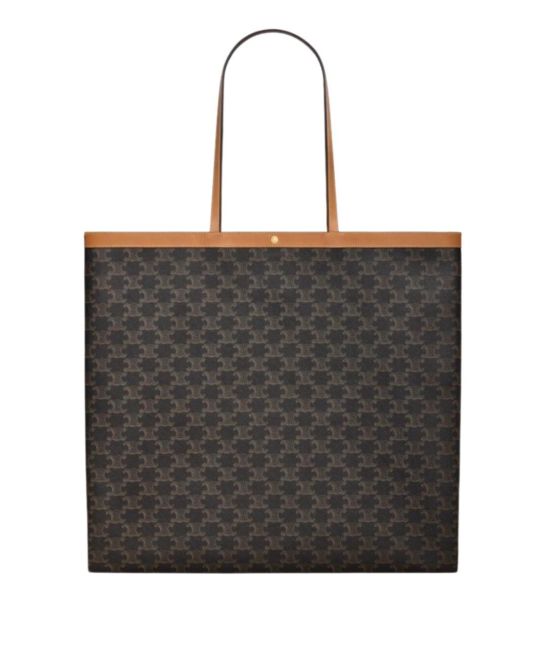 CELINE Коричневая сумка тоут, фото 1