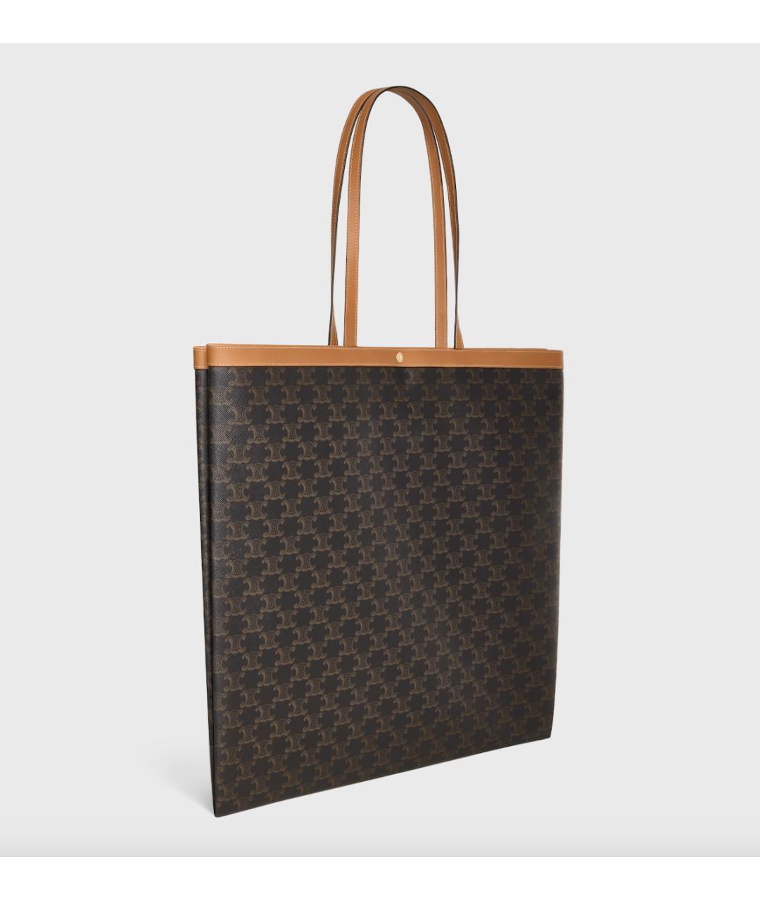 CELINE Коричневая сумка тоут, фото 2