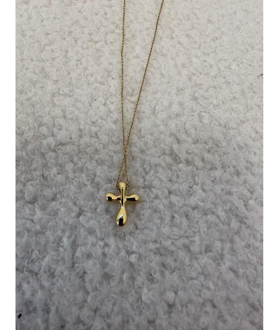 TIFFANY&CO Золотое колье из желтого золота, фото 2