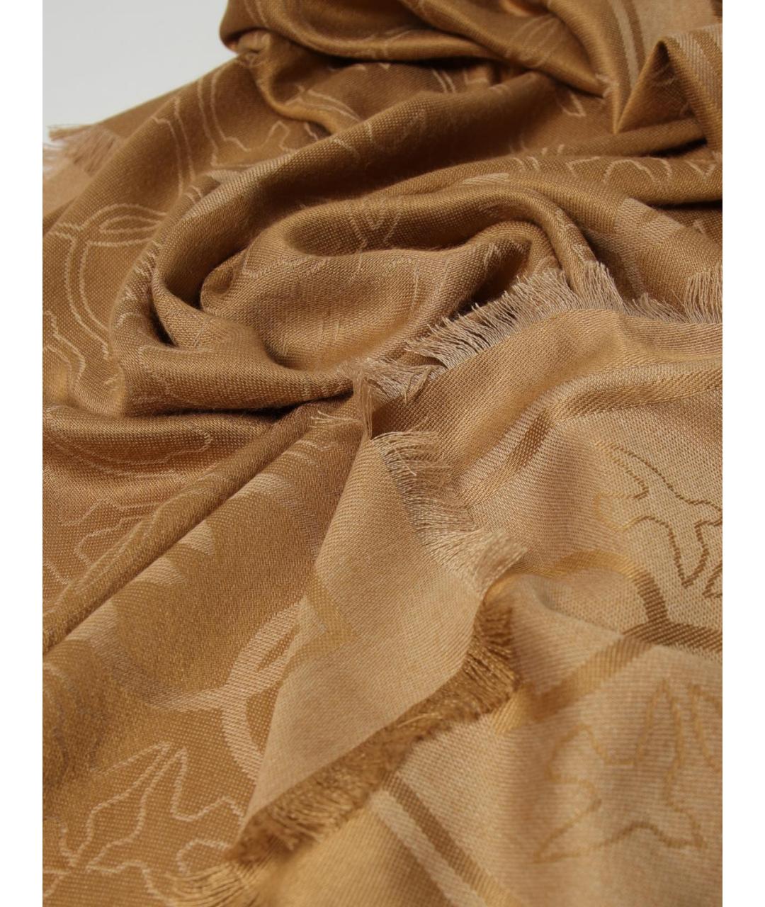 PINKO Бежевый шарф, фото 3