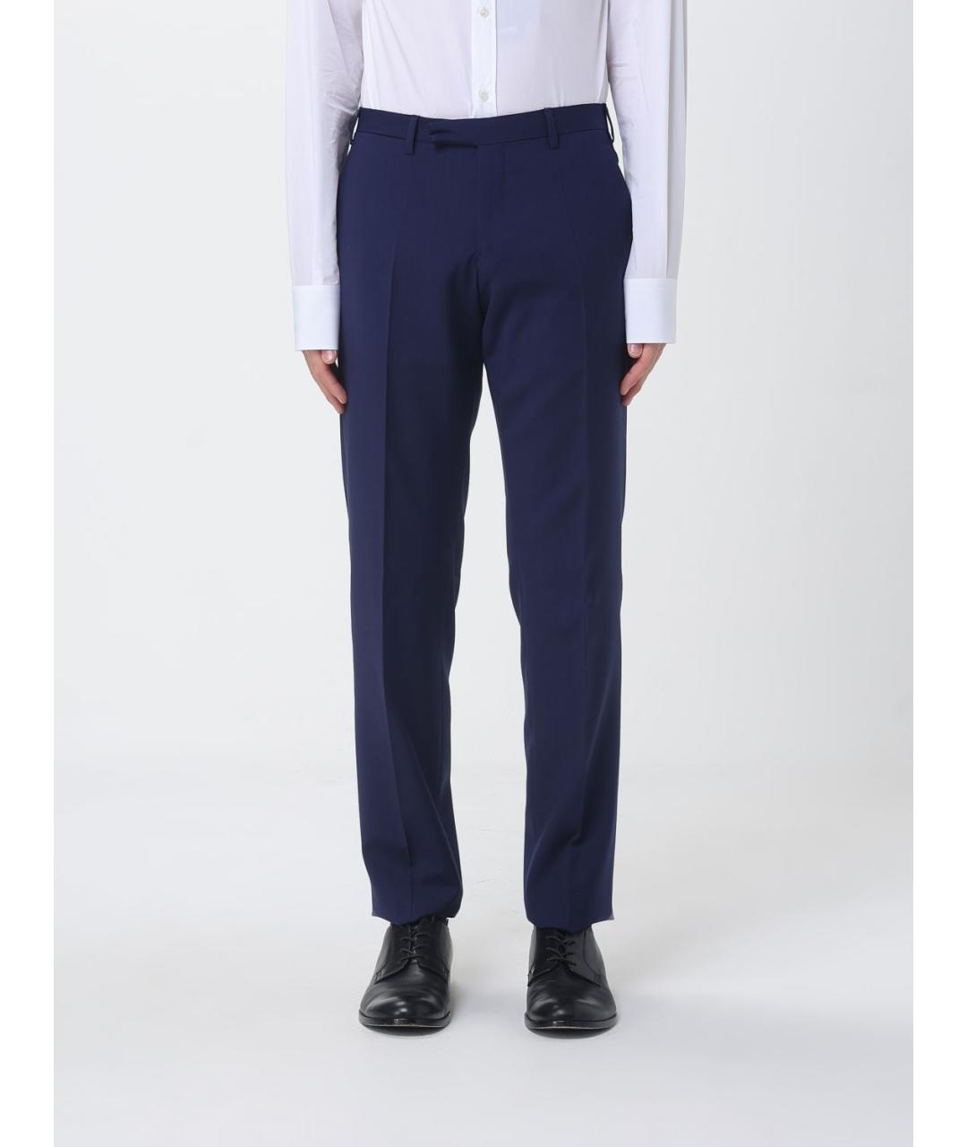 EMPORIO ARMANI Синий классический костюм, фото 6