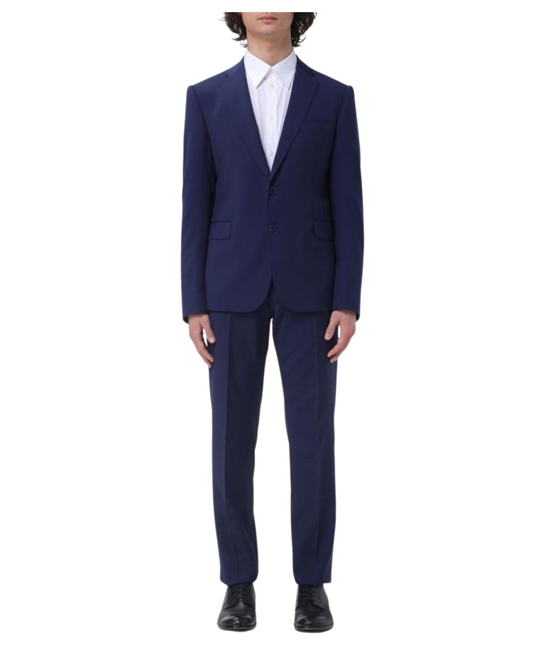 EMPORIO ARMANI Синий классический костюм, фото 1