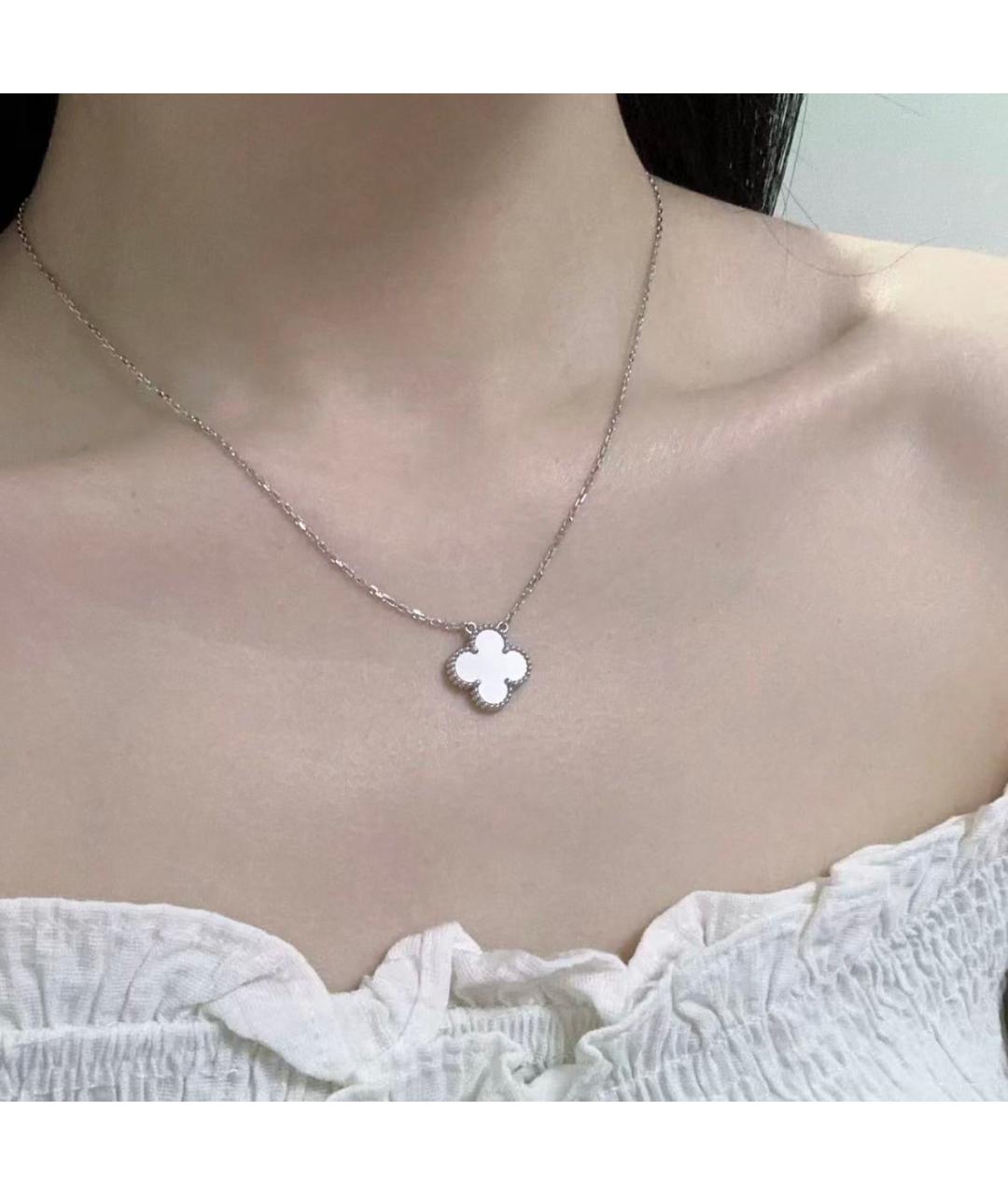 VAN CLEEF & ARPELS Золотое колье из белого золота, фото 5