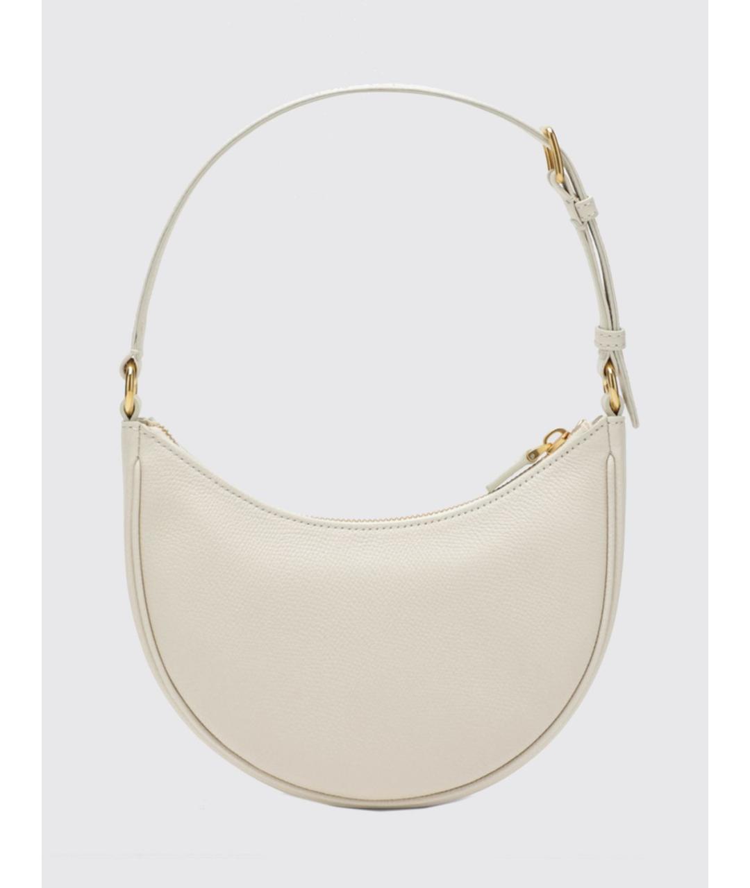 VALENTINO Бежевая кожаная сумка через плечо, фото 2