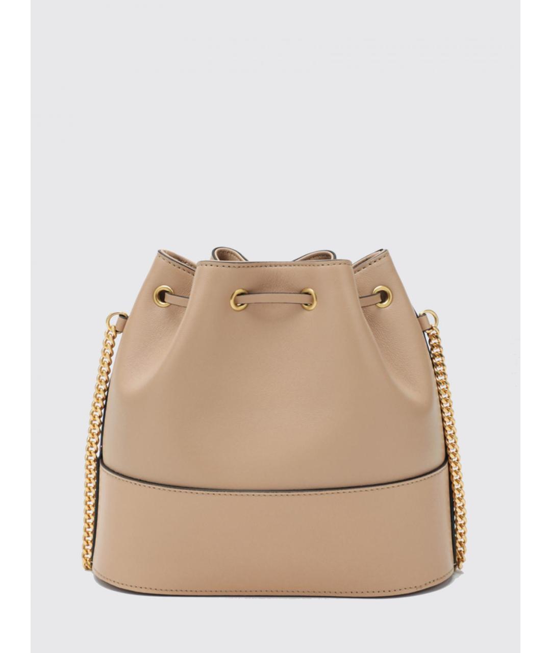 VALENTINO Розовая кожаная сумка тоут, фото 2