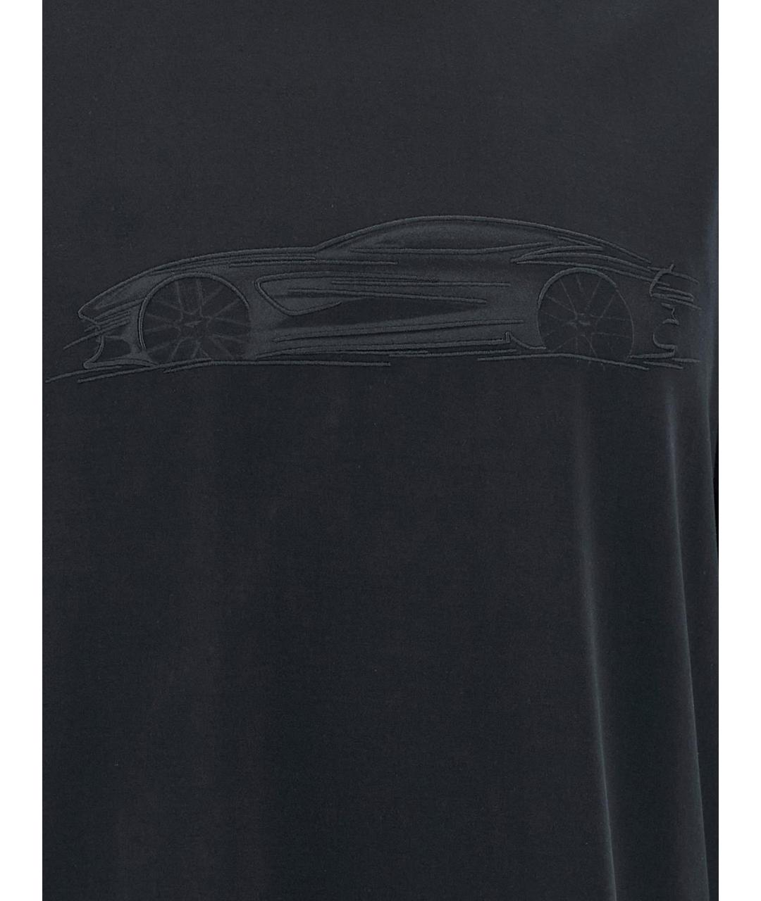 HUGO BOSS Синяя хлопковая футболка, фото 5