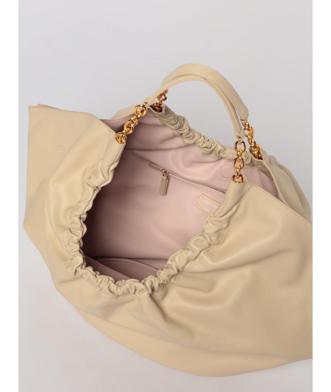 COCCINELLE Бежевая сумка тоут, фото 3