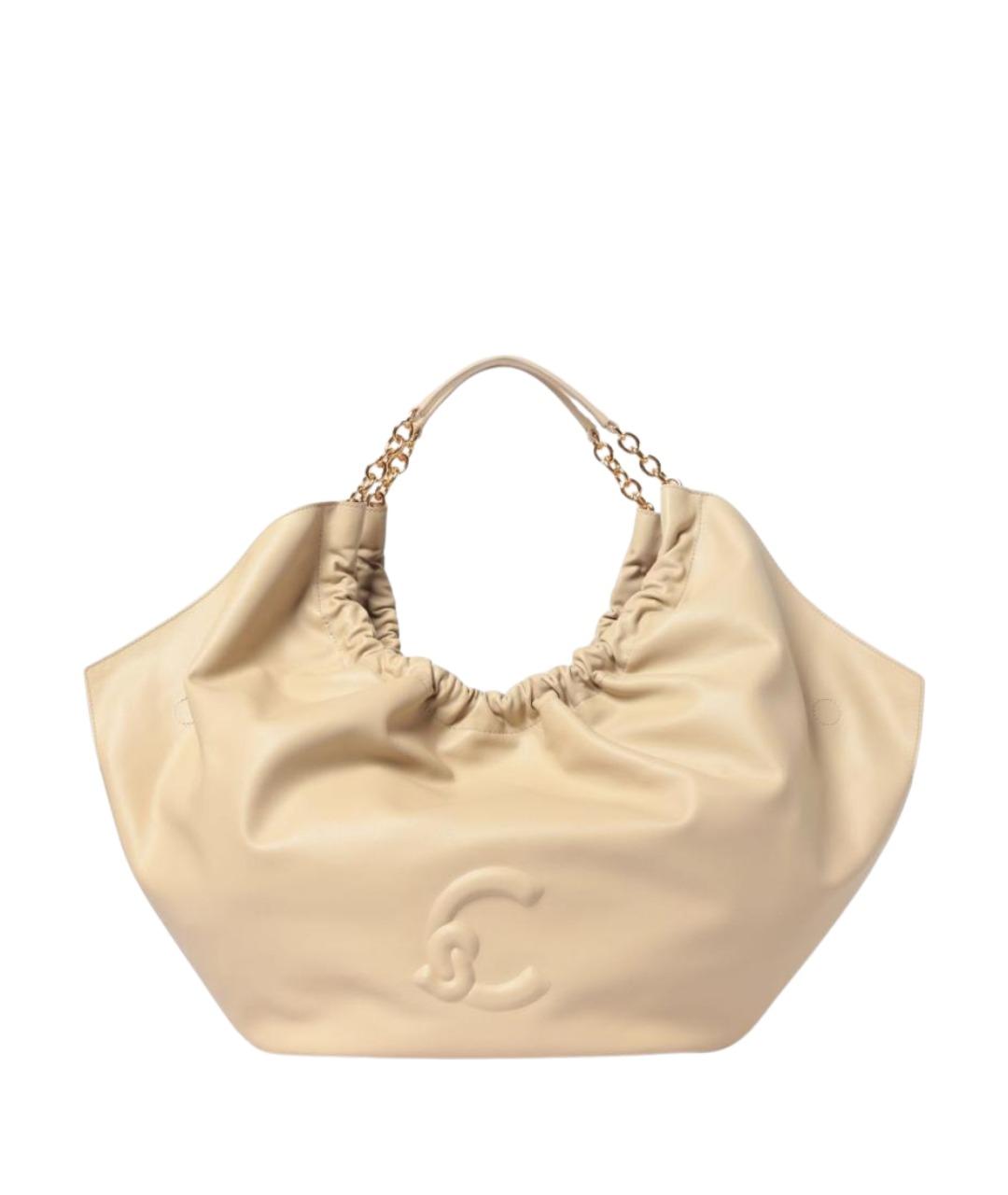 COCCINELLE Бежевая сумка тоут, фото 1