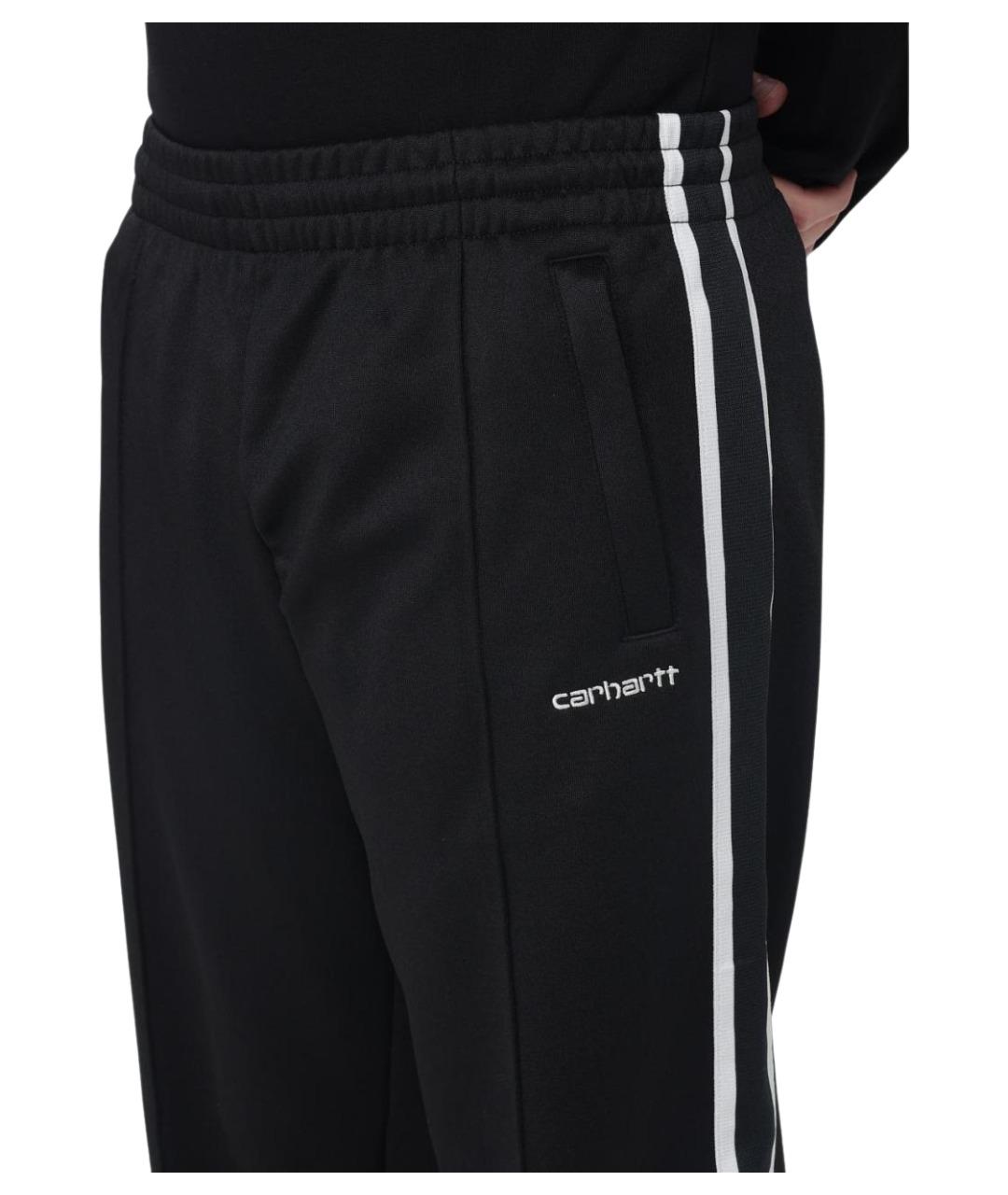 CARHARTT WIP Черные хлопковые повседневные брюки, фото 3