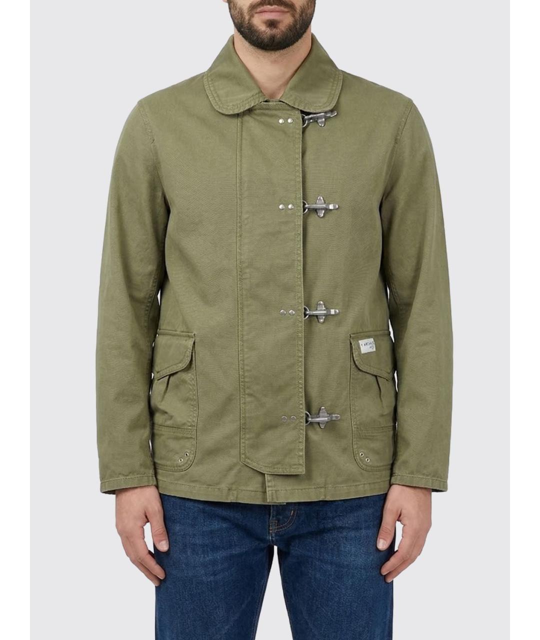 FAY Зеленая хлопковая куртка, фото 2