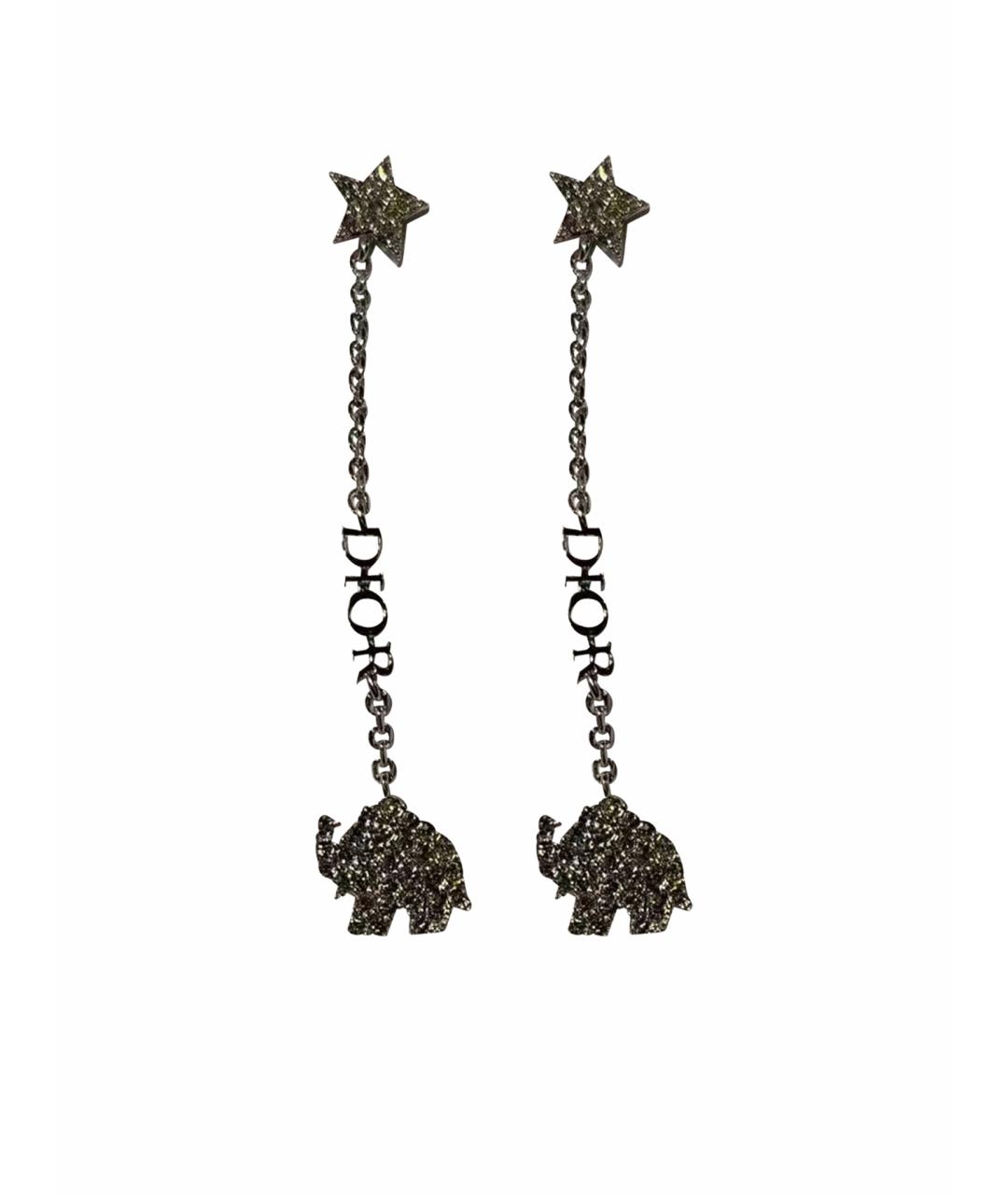 CHRISTIAN DIOR Серебряные серьги, фото 1