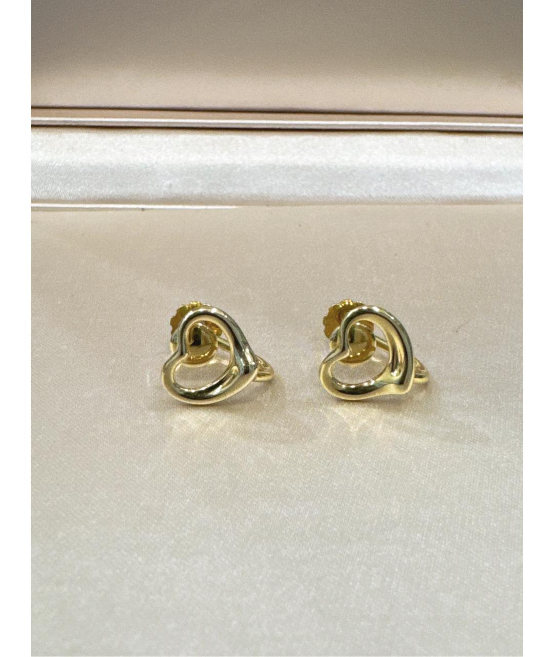 TIFFANY&CO Золотые серьги из желтого золота, фото 3