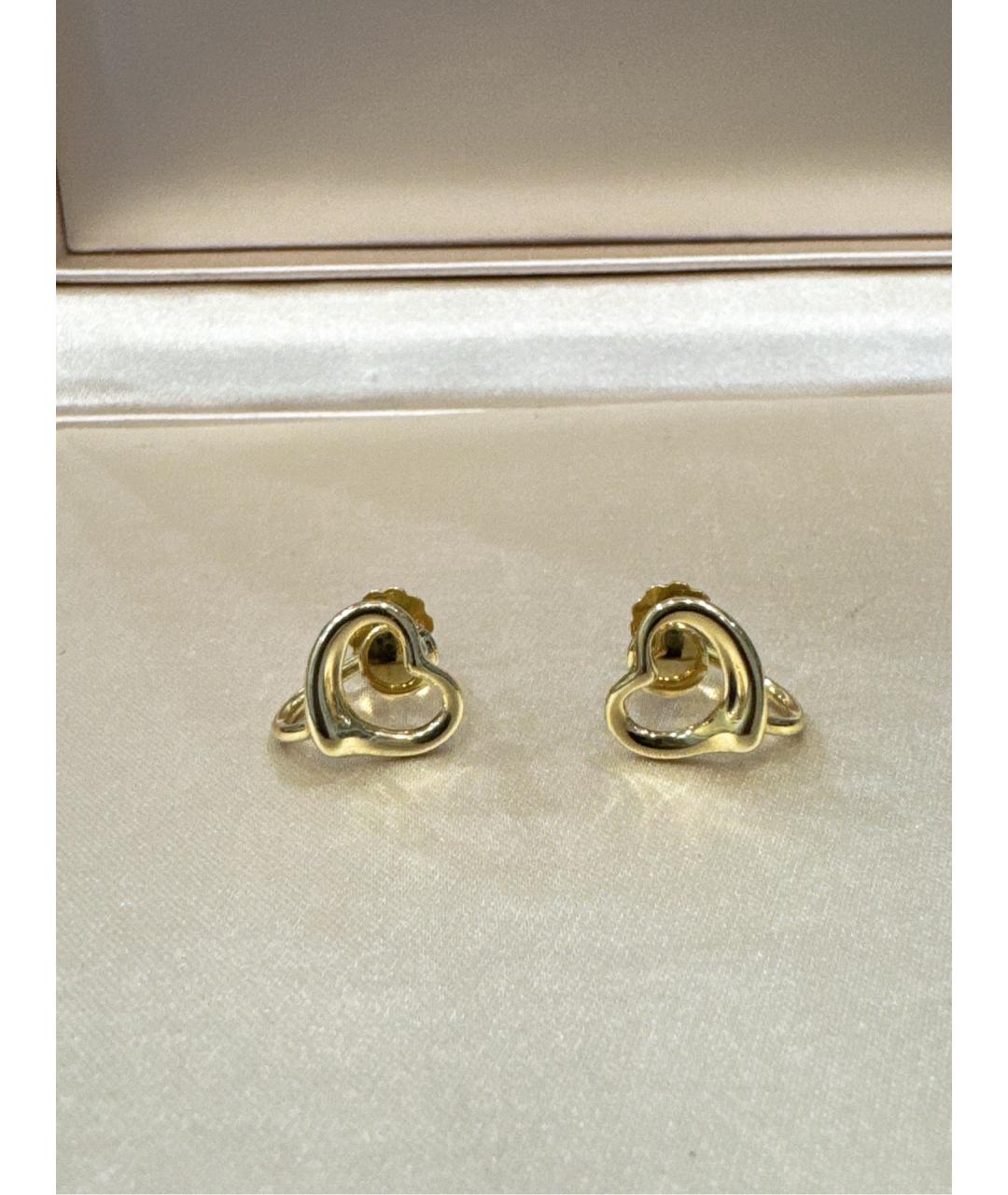 TIFFANY&CO Золотые серьги из желтого золота, фото 6