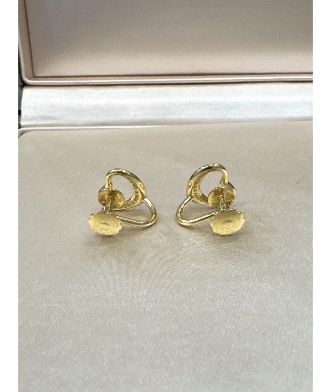 TIFFANY&CO Золотые серьги из желтого золота, фото 2