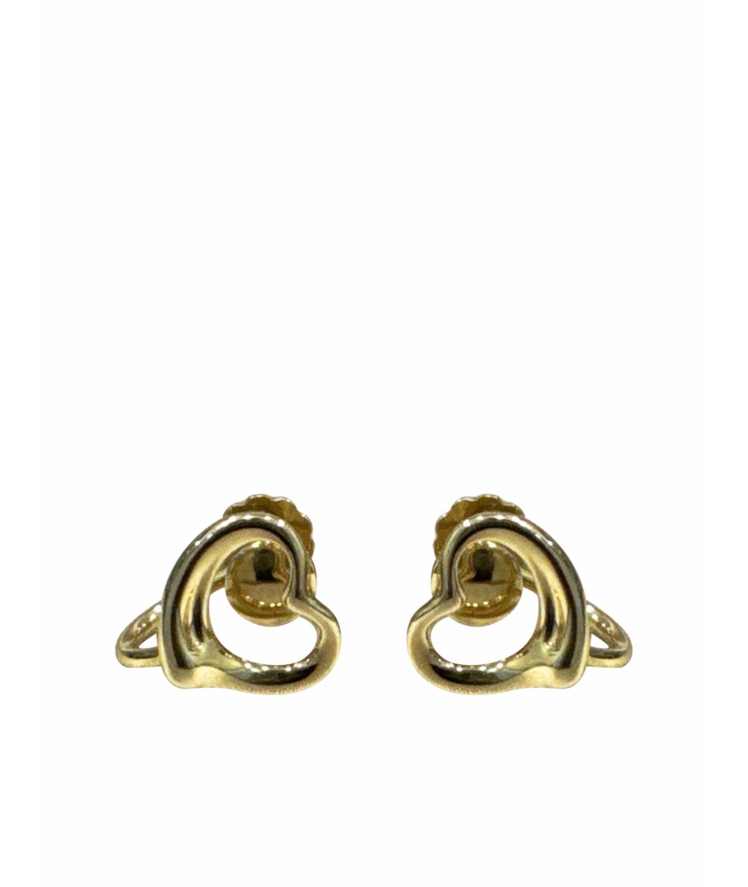 TIFFANY&CO Золотые серьги из желтого золота, фото 1