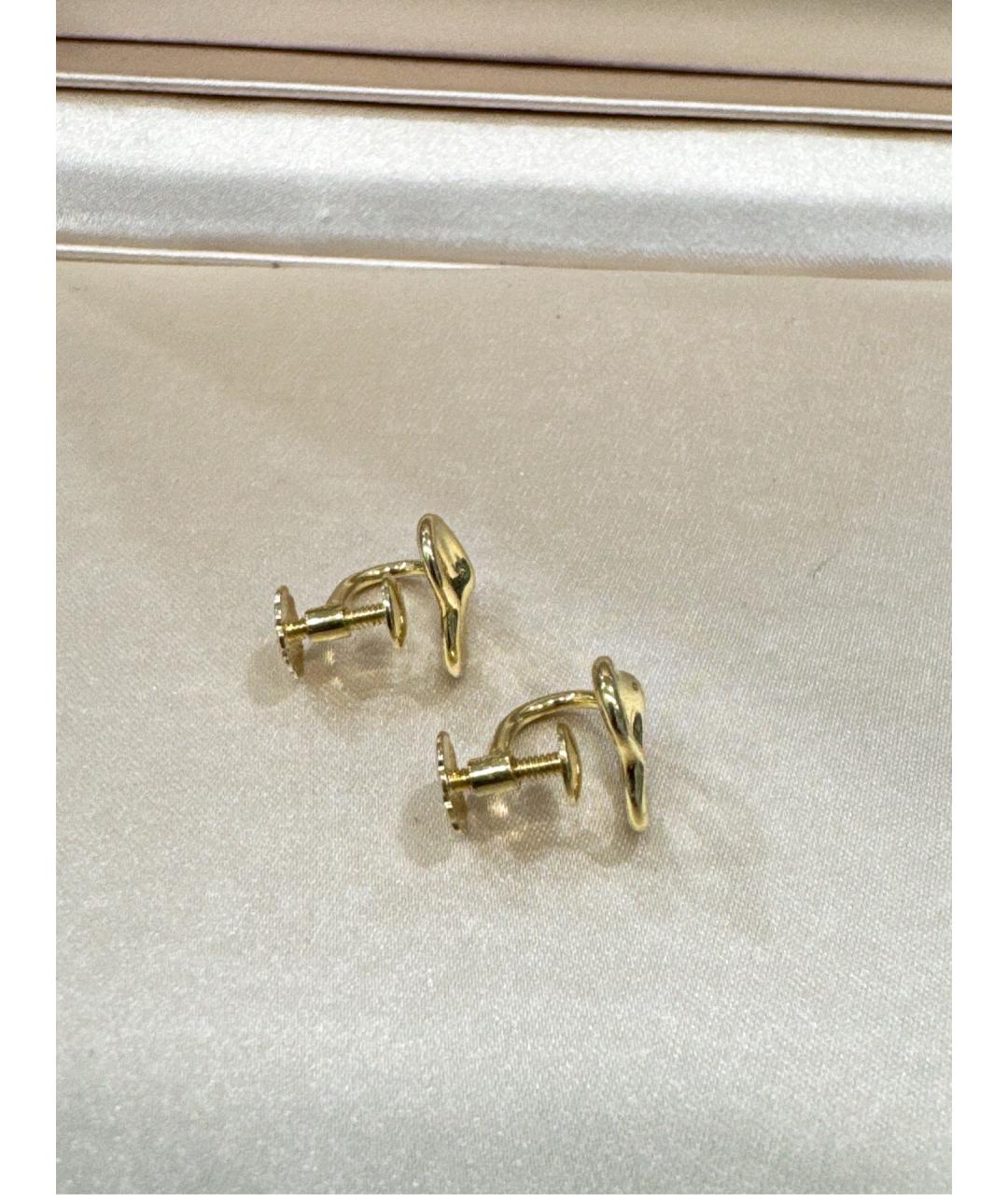 TIFFANY&CO Золотые серьги из желтого золота, фото 4