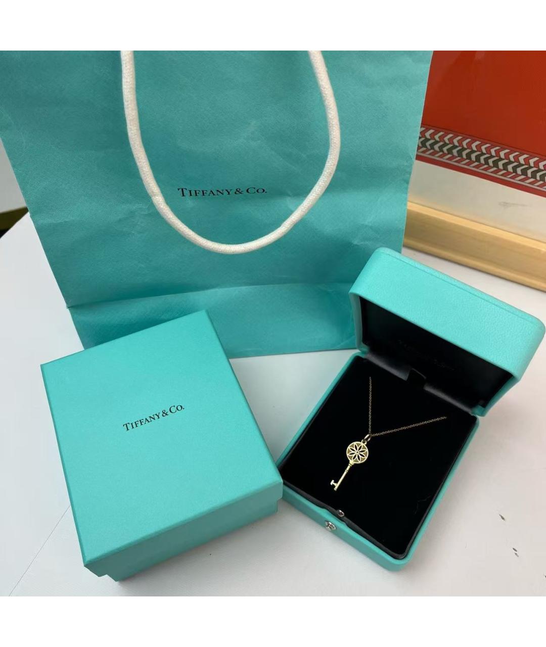 TIFFANY&CO Золотое колье из желтого золота, фото 2