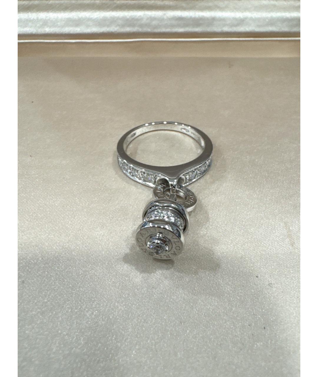 BVLGARI Серебряное кольцо из белого золота, фото 5
