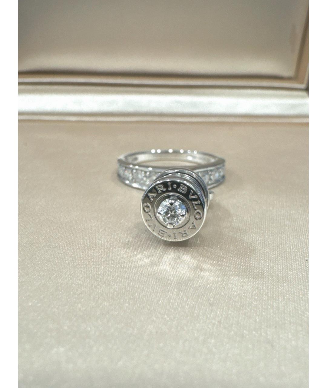 BVLGARI Серебряное кольцо из белого золота, фото 4