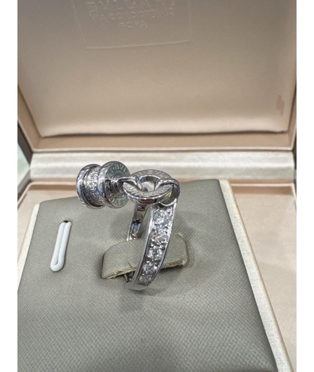 BVLGARI Серебряное кольцо из белого золота, фото 3
